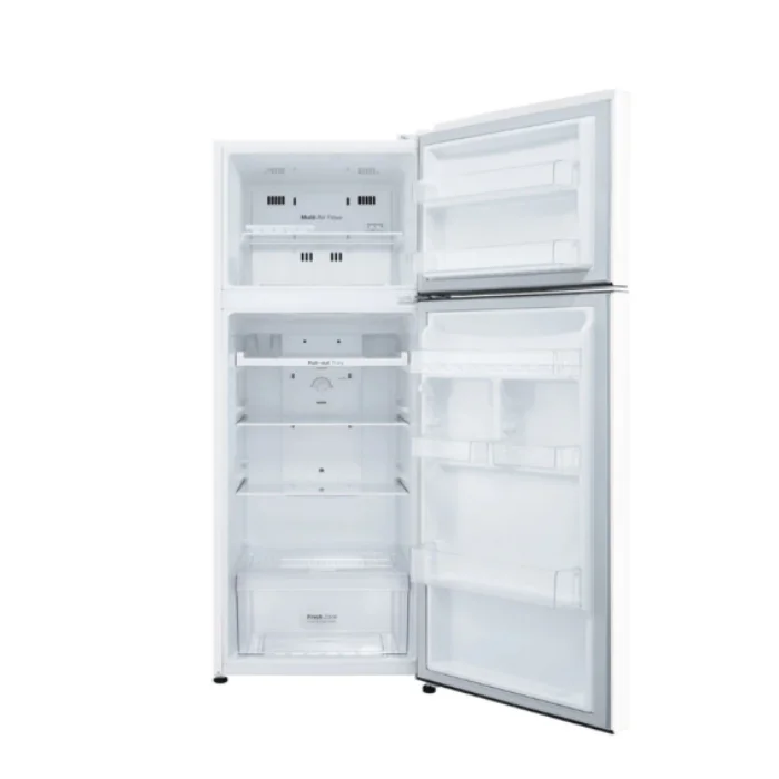 ثلاجة بابين ال جي 9 قدم انفرتر – أبيض Lt10cbbwin