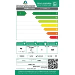 ⁦غسالة أمامية يوجين 8 كيلو اوتوماتيك – ابيض UWMFLT8W⁩ - الصورة ⁦2⁩