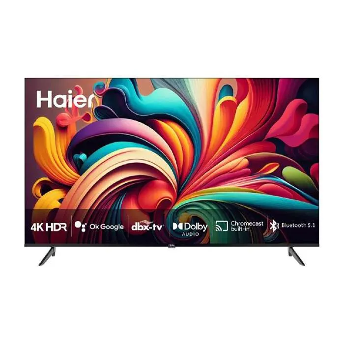 شاشة-65-بوصة-1 (1) شاشة 65 بوصة سمارت هاير أندرويد 11.0 – 4K HDR – أسود H65K801UG - الصورة 1