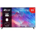 شاشة تلفزيون سمارت اوسكار 55 بوصة QLED – webOS – أسود OS55QLEDW