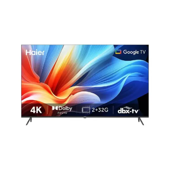شاشة-سمارت-18 شاشة سمارت هاير 75 بوصة Google TV – 4K UHD HDR10 – اسود H75K801UX - الصورة 1