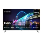 شاشة سمارت هاير 55 بوصة 4K ‎HDR – اندرويد 11 – اسود H55K800UG