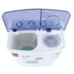 ⁦غسالة 12 كيلو حوضين ارو – أبيض RO-12tb/ ro-12ttb⁩ - الصورة ⁦2⁩