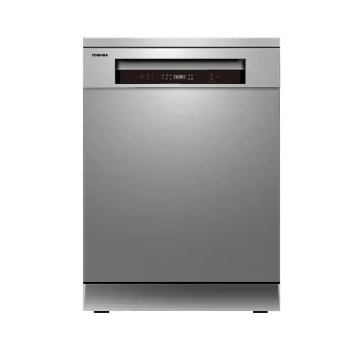 غسالة صحون توشيبا 14 مكان 6 برامج – فضي DW-14F5ME(S)-SA