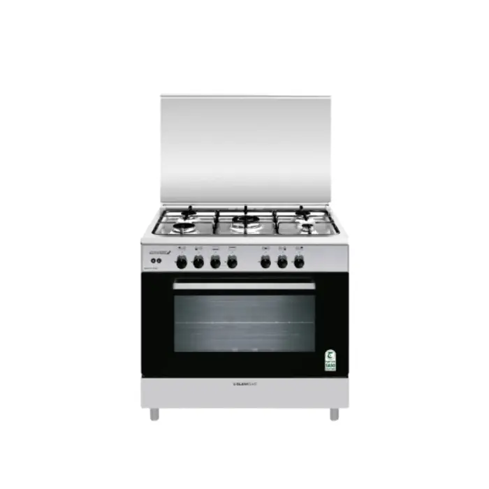 فرن-جليم-غاز-2 فرن جليم غاز 60*90 سم 5 شعلات غاز – أمان تام – ستيل AL9612GIFS - الصورة 1