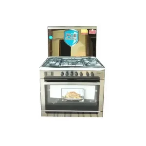 فرن غاز ارنداس 5 شعلات – ديجيتال – 2 شواية – 60*90 سم ES9060FSH