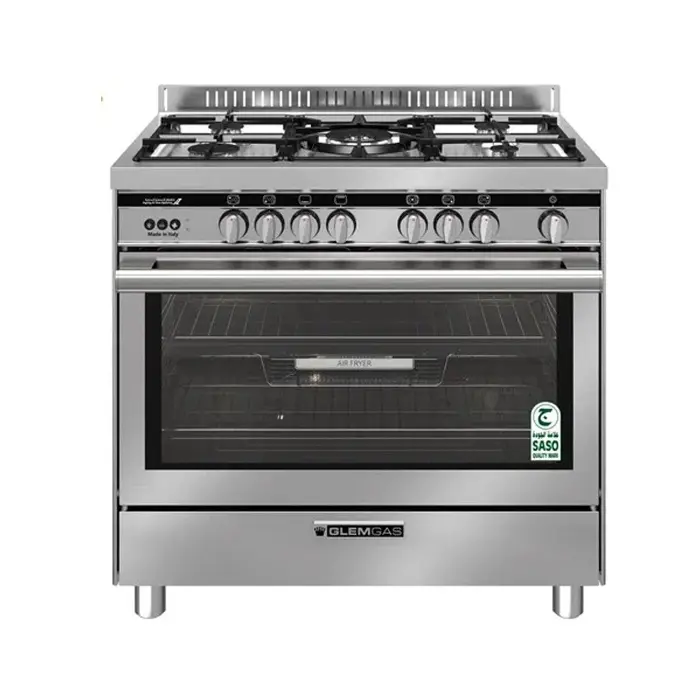 فرن-غاز-29 (1) فرن غاز جليم غاز 60*100 سم 5 شعلات – أمان تام – ايطالي ST167GIFSMFAF - الصورة 1