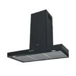 شفاط بوتاجاز كيتشن لاين حرف T جداري 60 سم – اسود STILO BLACK 60