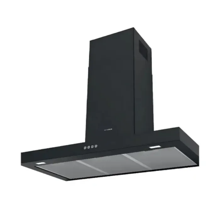 شفاط هواء للمطبخ كيتشن لاين 90 سم جداري – اسود STILO BLACK 90