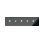 ⁦شفاط اريستون 3 سرعات – 80 سم – أسود Hhvp8.7fltk⁩ - الصورة ⁦3⁩