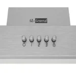 ⁦شفاط مطبخ 60 سم جي ال جنرال حرف T – ثلاث سرعات – ستيل DT60SS100P⁩ - الصورة ⁦3⁩