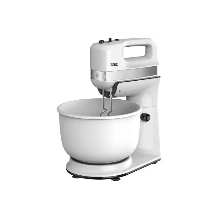 imgi_48_مضرب-كهرباء مضرب كهرباء اكسبير 400 وات مع وعاء 3.8 لتر – أبيض XPSMB-438W - الصورة 1