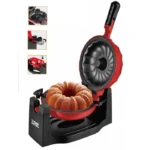 الة صنع الكيك اكسبير 1200 وات مانعة للالتصاق – أحمر XPCM-12R
