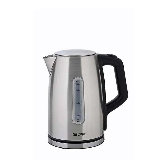 غلايه-كهربائيه-4 غلايه كهربائيه جنرال سوبريم 1.7 لتر 1850وات – ستيل GSK1730SS - الصورة 1