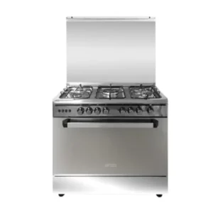 فرن غاز جنرال سوبريم 80*60 سم 5 شعلات – أمان كامل GS8650FS