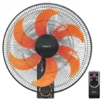 مروحة حائط امبكس 3 سرعات 60 وات – أسود Wf 7503