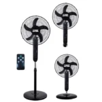 مروحة عامودية اكسبير 3*1 – 70 وات – 16 بوصة – أسود XPVF-800W