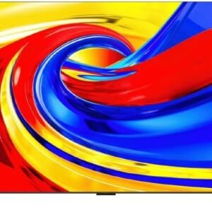 تي سي إل شاشة 75 بوصة سمارت - QLED - نظام Google TV - معدل تحديث 60Hz هرتز - 75P7L